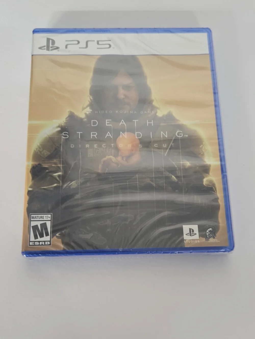 Sony PS5 Death Stranding Director's Cut - Black & Gold Cover